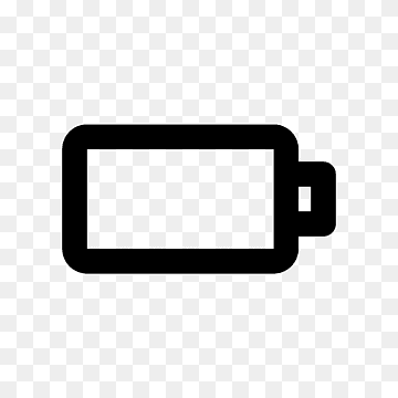 nej, batterier, ui, basic, interface, Basic Interface-ikon, png thumbnail