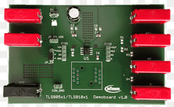 Microcontroller maskinvare programmerer Elektronikk Elektronisk komponent Elektrisk nettverk, evaluering, kretskomponent, Maskinvare, datamaskin skjermer png thumbnail