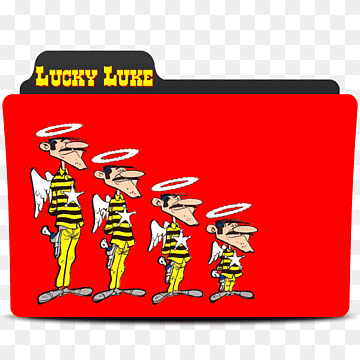 Les Dalton se rachètent Lucky Luke 28: Tortillas für die Daltons Lucky Luke 26: Familienkrieg in Painful Gulch Lucky Luke 30: Die Daltons bewähren sich, LUCKY LUKE, comics, comic Book, logo png thumbnail