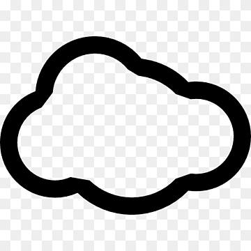 Cloud computing Computer ikoner Lyn, Cloud, areal, sort, sort og hvid png thumbnail