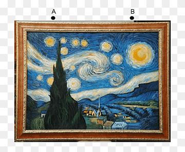 The Starry Night Oil painting Artist, painting, museum, painting, paint png thumbnail