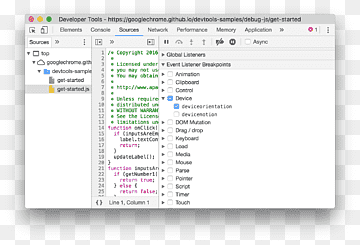 Fejlfindingsskærmbillede Google Chrome Google Developers Scripting sprog, javascript, areal, kalde stak, computerprogram png thumbnail