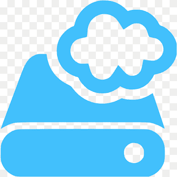 Cloud storage Computer ikoner Cloud computing Computer datalagring Computerservere, cloud computing, areal, azurblå, blå png thumbnail