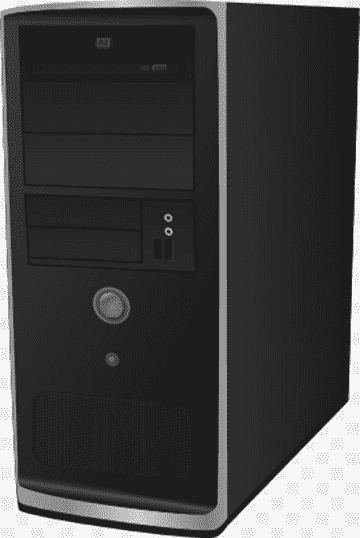 Computergehäuse-Zentraleinheit, Computerbildschirm, zentrale Verarbeitungseinheit, Computer, Computergehäuse png thumbnail