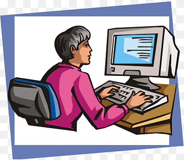 Programmer Computer Professional Java, Computer, computer, reading, cartoon png thumbnail