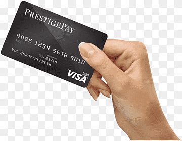 Payment card Debit card Credit card ATM card Automated teller machine, credit card, hand, payment, internet png thumbnail