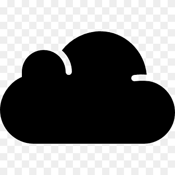 Cloud-Computing Cloud-Speicher-Computer-Icons, Cloud-Computing, schwarz, Schwarz und weiß, Wolke png thumbnail