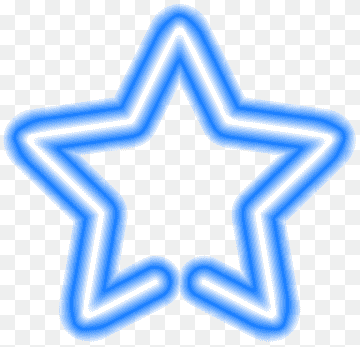 estrella neón, azul, ángulo, texto png thumbnail
