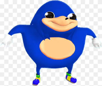 los nudillos del equidna vrchat ugandan nudillos, ¿sabes del juego wae, uganda?, azul, color, pájaro png thumbnail