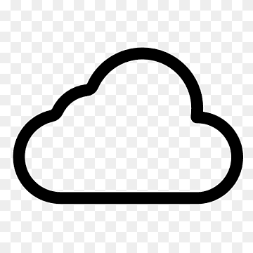 Cloud Computing, Cloud Computing, Bereich, schwarz, Schwarz und weiß png thumbnail
