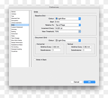 Computerprogramm-Basisorganisation-Grid-Schriftart, Technologyposter, Adobe Indesign, Grundlinie, Marke png thumbnail