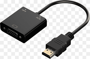 VGA connector HDMI Adapter DisplayPort Digital Visual Interface, USB, electronics, vGA Connector, adapter png thumbnail