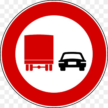 Traffic sign Italy Truck Overtaking, italy, text, truck, logo png thumbnail