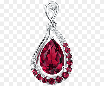 Pendant Swarovski AG Ruby Jewellery, Swarovski jewelry garnet pendant, gemstone, ring, diamond png thumbnail