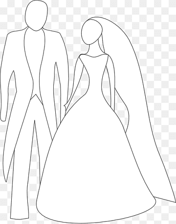 Morris Minor Bridegroom Drawing, Bride And Groom, white, hand, wedding png thumbnail