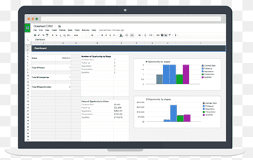 Computer program Google Docs Customer relationship management Spreadsheet, Sales Tracking, text, computer, computer Program png thumbnail