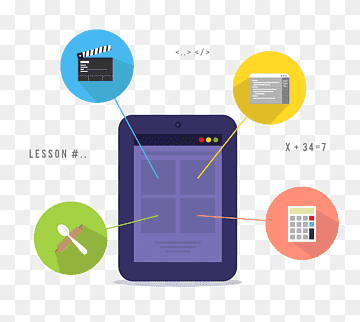 Tablet computer Flat design Information, Flat tablet function information, electronics, rectangle, computer png thumbnail