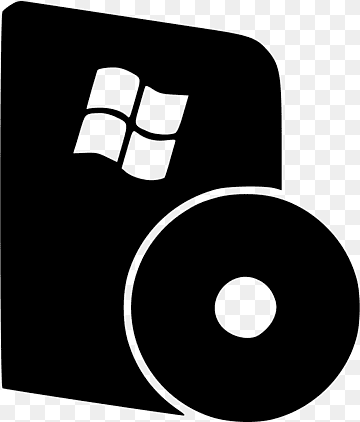 Dataprogramvare Operativsystemer Dataprogram, Datamaskin, svart, svart og hvit, merke png thumbnail