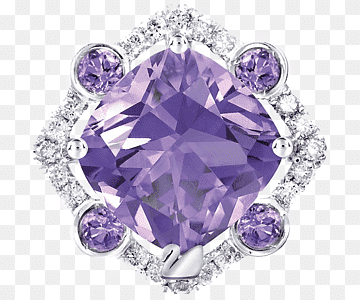Amethyst Purple Swarovski AG Jewellery Charms & Pendants, Swarovski jewelry purple pendant, gemstone, pendant, ring png thumbnail