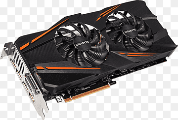 tarjetas gráficas y adaptadores de video nvidia geforce gtx 1070 con tecnología gigabyte gtx, dispositivo electronico, hardware de la computadora, geforce png thumbnail