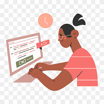 utvikler, koding, programmering, kode, web, Hennes eventyrillustrasjon, png thumbnail