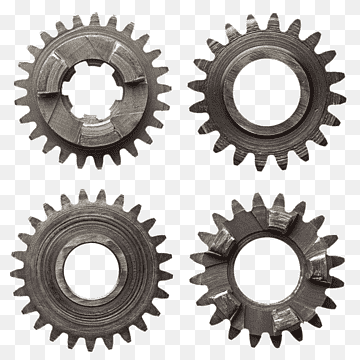 Business Company Innovation Service, Four metal gear, decorative, entrepreneurship, metal Background png thumbnail