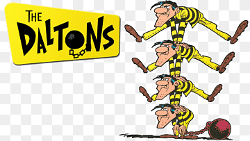 Ma Dalton Tortillas pour les Dalton The Daltons Drawing Lucky Luke, Daltons, площі, мистецтво, Мультфільм png thumbnail