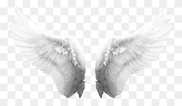 Angel Poster Drawing Heaven, starry sky, love, monochrome, desktop Wallpaper png thumbnail