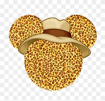 cabeza de mickey leopardo amarillo y naranja, mickey mouse minnie mouse disney  's reino animal la compañía walt disney, acuarela animales, héroes, oro, Huella animal png thumbnail