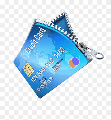 Credit card Payment Debit card, Creative credit card package, zipper, payment, business Card png thumbnail