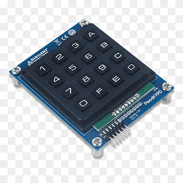 elektronischer pmod interface feldprogrammierbarer Gate-Array-Sensor, Matrixcode, Arduino, Computerkomponente, Computerhardware png thumbnail