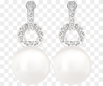 Pearl Earring Swarovski AG Jewellery, Swarovski Jewelry Pearl Earring, gemstone, fashion, diamond png thumbnail