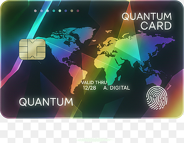 holografisk kreditkort mockup, png thumbnail
