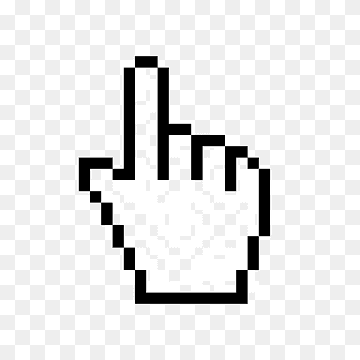 Computer-Mauszeiger-Cursor-Computer-Icons, Computer-Maus, Winkel, Pfeil, Schwarz und weiß png thumbnail