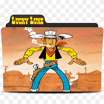 Lucky Luke, tome 21, Daisy Town Cowboy Character, LUCKY LUKE, fictional Character, animated Cartoon, fiction png thumbnail