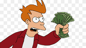 Philip J. Fry Money Bender Credit card, bender, television, mammal, food png thumbnail