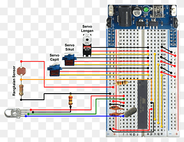 Mikrocontroller Electronic Engineering Electronics elektronische Komponente, warna, Bereich, Schaltungskomponente, Schaltungsprototyping png thumbnail