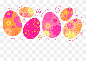 Easter Bunny Easter egg Pattern, Easter egg pattern, abstrakt mønster, cirkel, påske png thumbnail