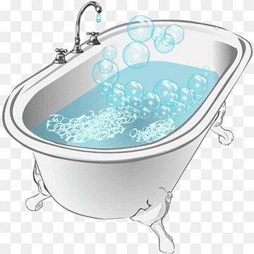 Bathtub Bubble bath, Bath, furniture, bathroom, plumbing Fixture png thumbnail