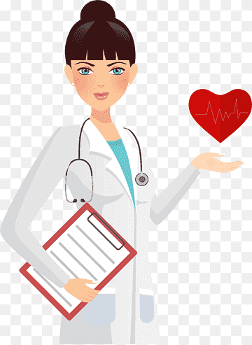 Doctora, médico de enfermería, salud, medicina, profesional de la salud, bola pintada, doctora, pintura de acuarela, niño, mano png thumbnail