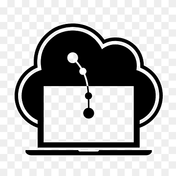 Cloud Computing Cloud Storage Webdesign Computersoftware Desktop-Computer, Cloud Computing, Bereich, Backup, Schwarz und weiß png thumbnail