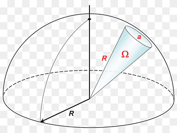 Solid angle Ball Sphere Solid geometry, Angle, angle, triangle, symmetry png thumbnail