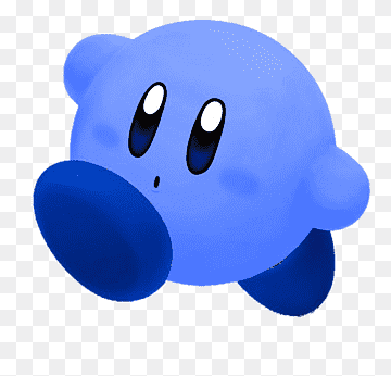 kirby super star kirby's epic hilo kirby regresa a la tierra de los sueños kirby air ride, kirby, azul, Nintendo, videojuego png thumbnail