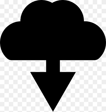 Internet-computerikoner, cloud computing, sort og hvid, skyen, Computerikoner png thumbnail