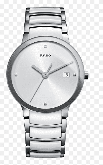 Rolex Daytona Rado Watch Chronograph ETA SA, Radar watches Silver watches male table, white, watch Accessory, mens png thumbnail