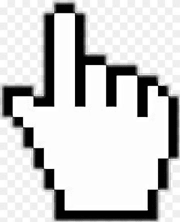 Computer-Mauszeiger, Computermaus, Pfeil, Schwarz und weiß, Marke png thumbnail