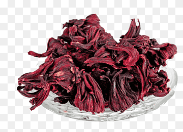 Roselle Flowering tea Manufacturing, Glass dish in Roselle material, wine Glass, tea, flower png thumbnail