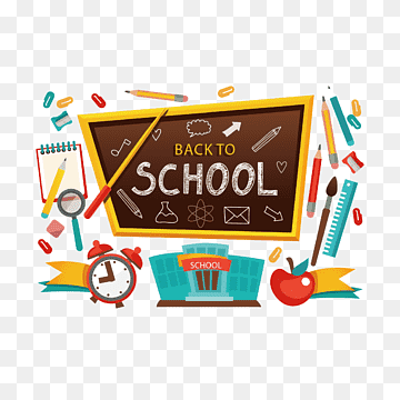 Regreso a la escuela, escuela estudiantil, pizarra y útiles escolares., texto, Suministros escolares, autobús escolar png thumbnail