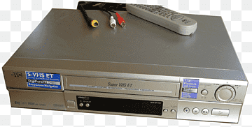 S-VHS VCRs Television VCR/DVD combo, Cassette, electronics, media Player, film png thumbnail