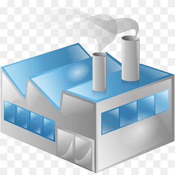 white and blue factory art, Factory Bhosari Industry Manufacturing, Size Icon Industry, angle, service, rectangle png thumbnail